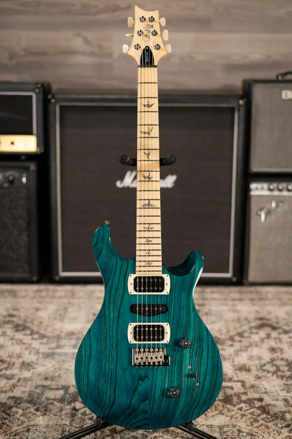 PRS SE Swamp Ash Special 22 Bolt-On Electric Guitar - Iri Blue with Gig Bag