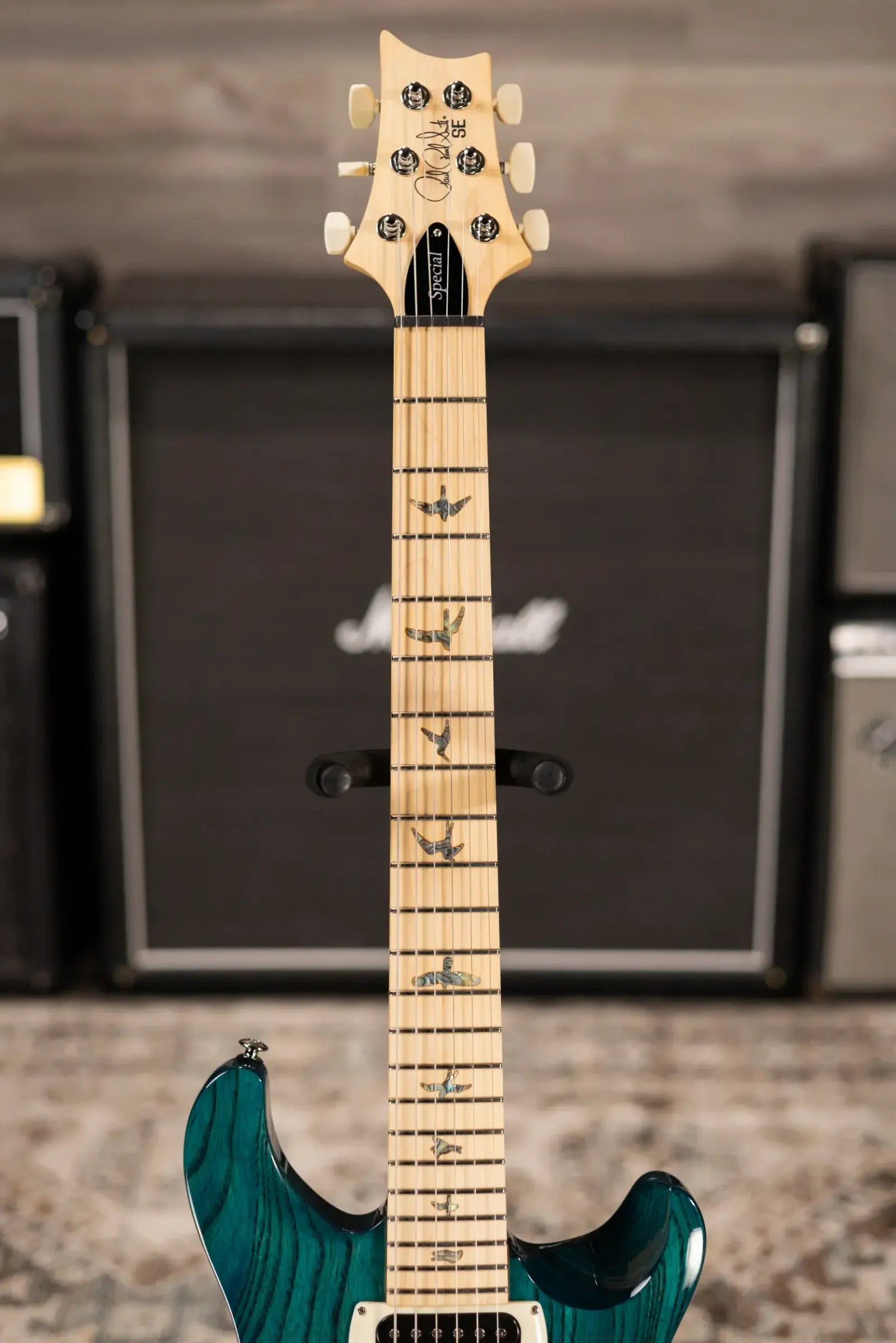 PRS SE Swamp Ash Special 22 Bolt-On Electric Guitar - Iri Blue with Gig Bag