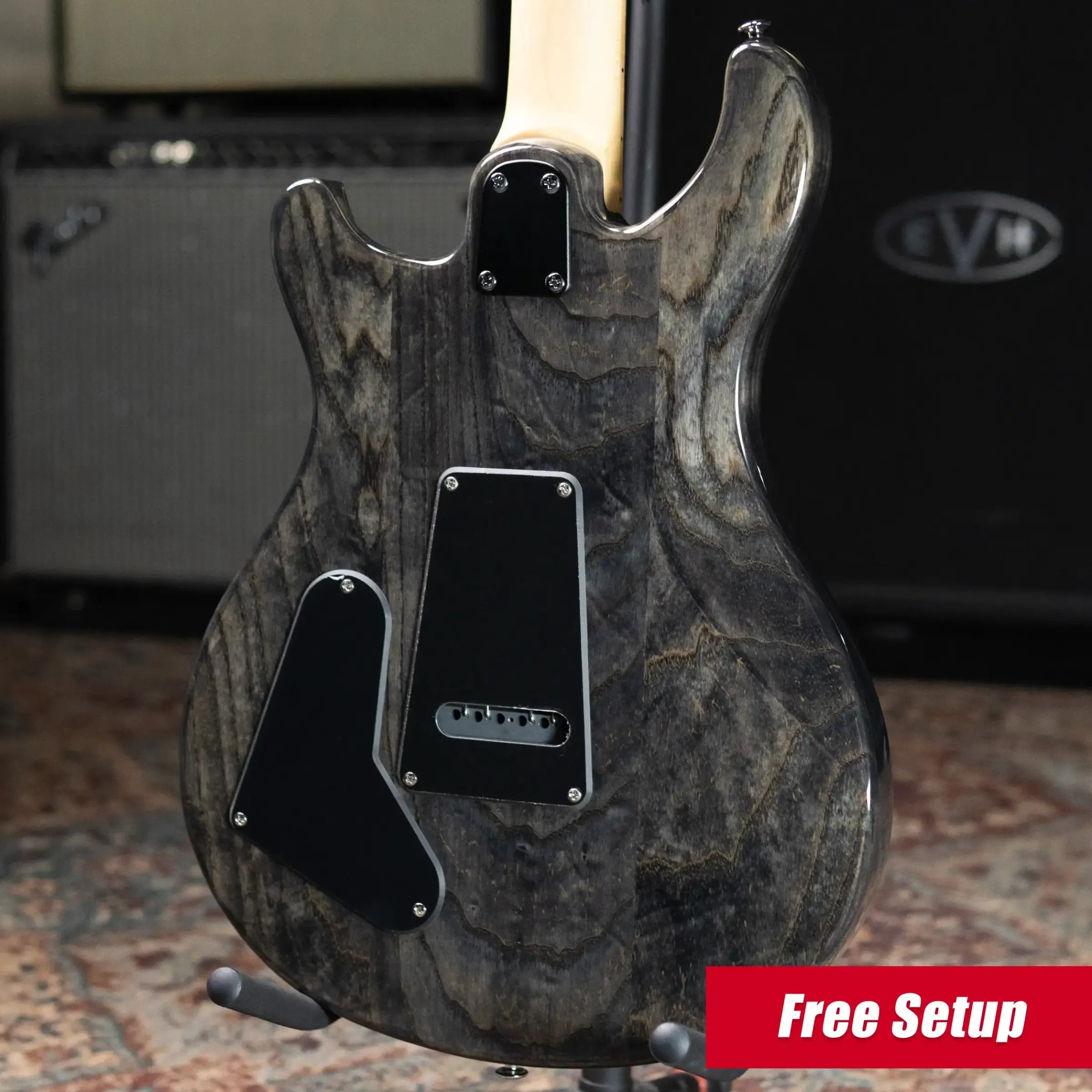 PRS SE Swamp Ash Special 22 Bolt-on Electric Guitar - Charcoal with Gig Bag