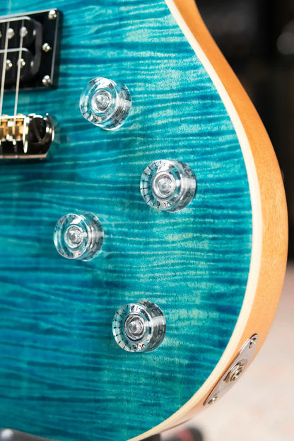 PRS SE Zach Myers Semi-Hollow Electric Guitar - Myers Blue with Gig Bag