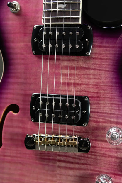 PRS SE Zach Myers Semi-Hollowbody Electric Guitar - Elder Berry Burst with Gig Bag