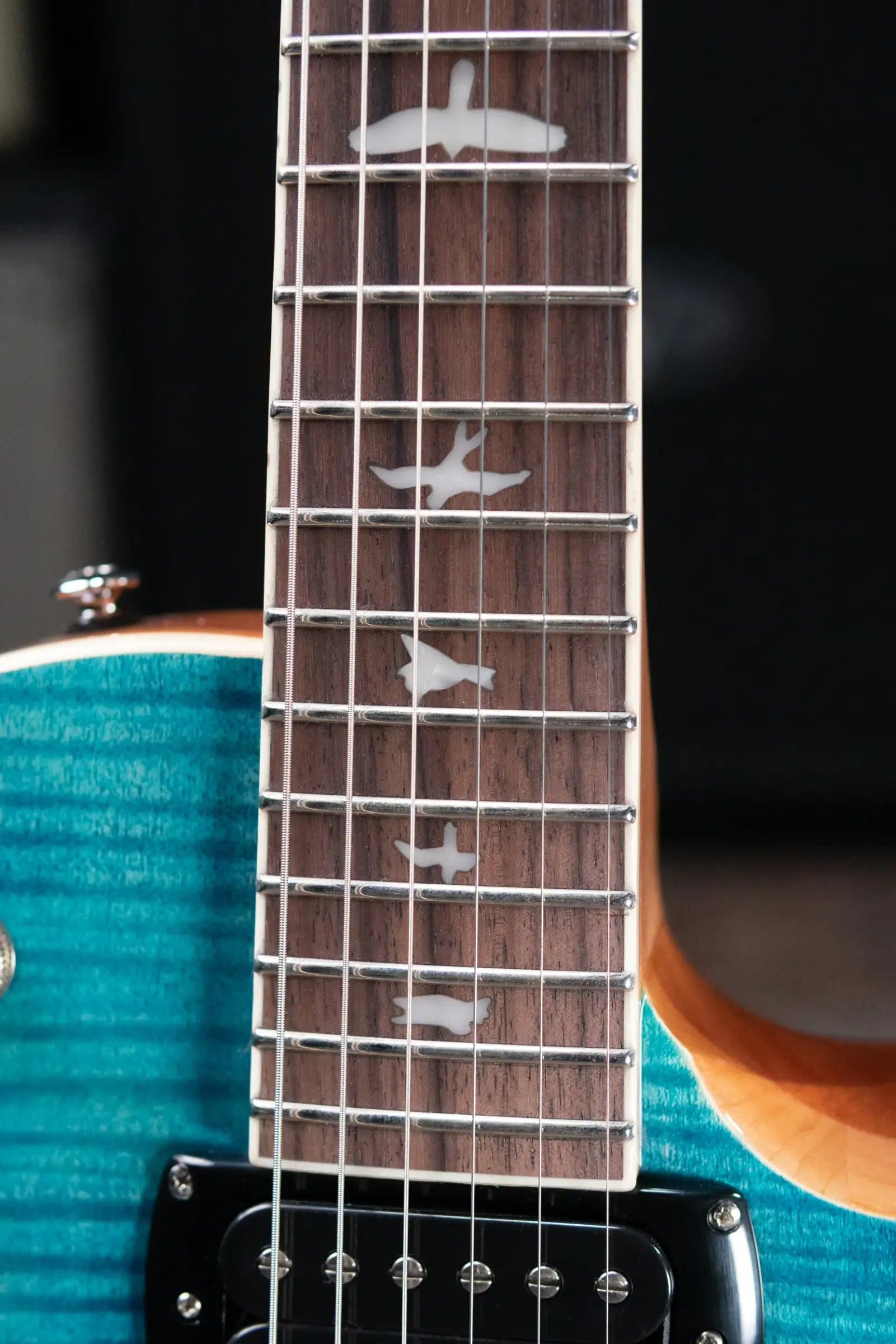 PRS SE Zach Myers Signature Electric Guitar - Myers Blue with Gig Bag