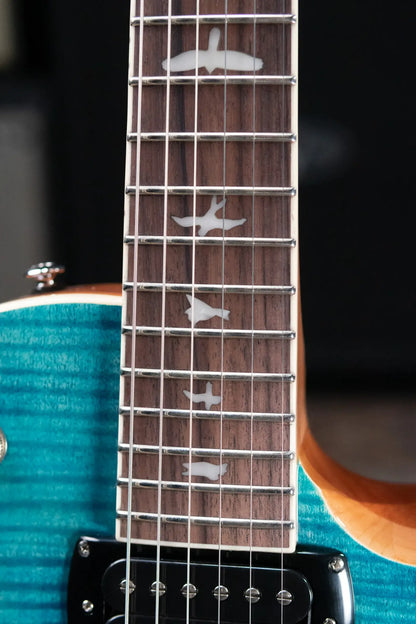 PRS SE Zach Myers Signature Electric Guitar - Myers Blue with Gig Bag