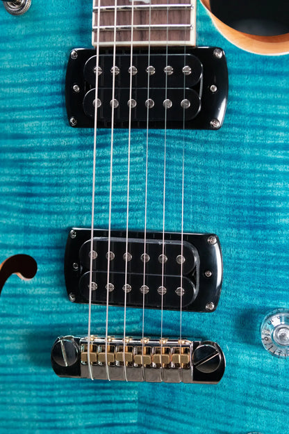 PRS SE Zach Myers Signature Electric Guitar - Myers Blue with Gig Bag