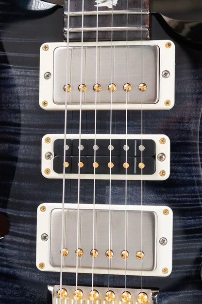 PRS Special Semi Hollow 10 Top Electric Guitar Faded Whale Blue Wraparound Smokeburst with Hardshell Case 67aba21dda796