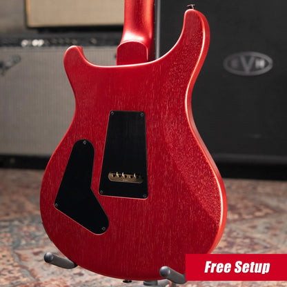 PRS Standard 24 Satin Electric Guitar - Red Apple Metallic with Hardshell Case - Used
