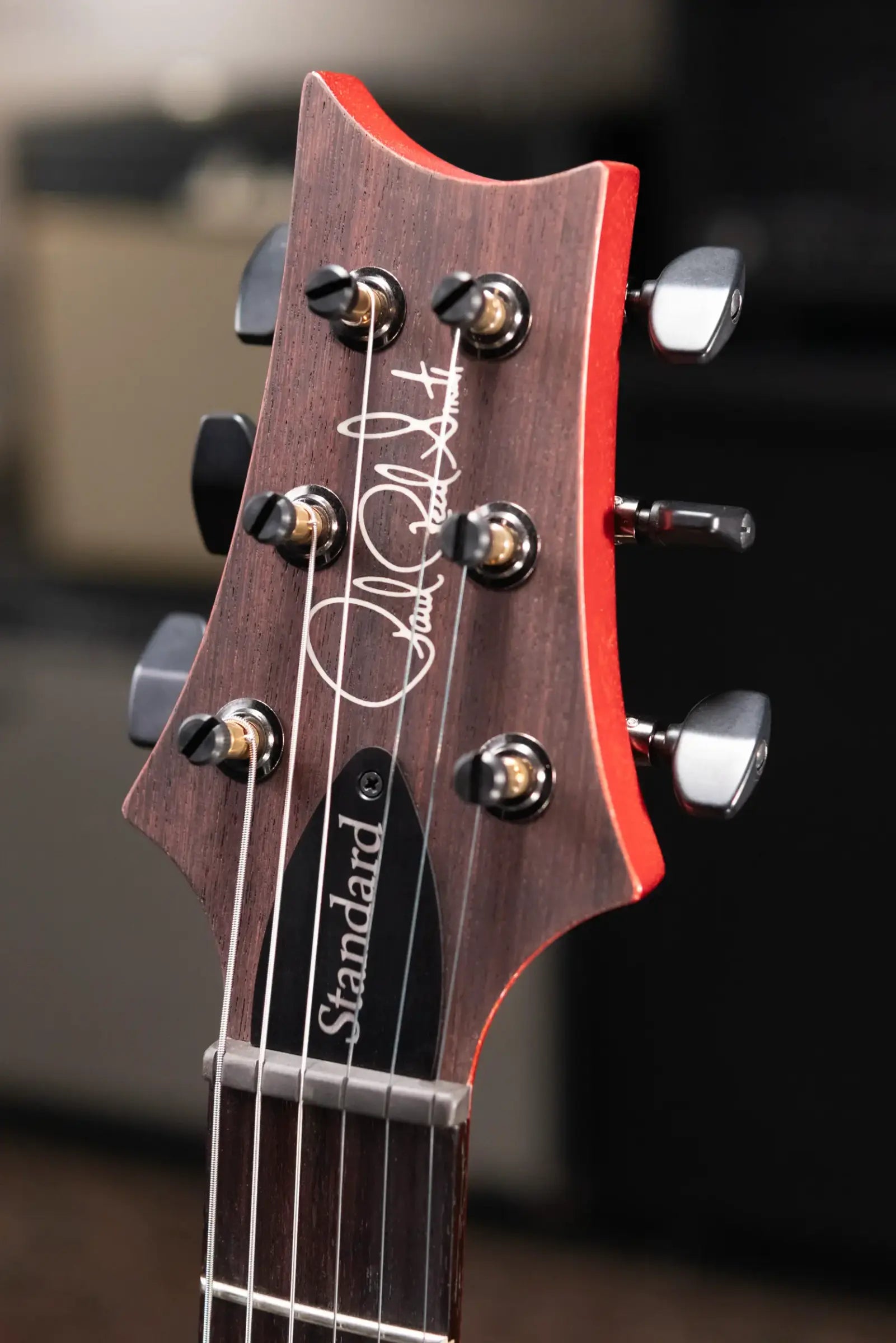 PRS Standard 24 Satin Electric Guitar - Red Apple Metallic with Hardshell Case - Used