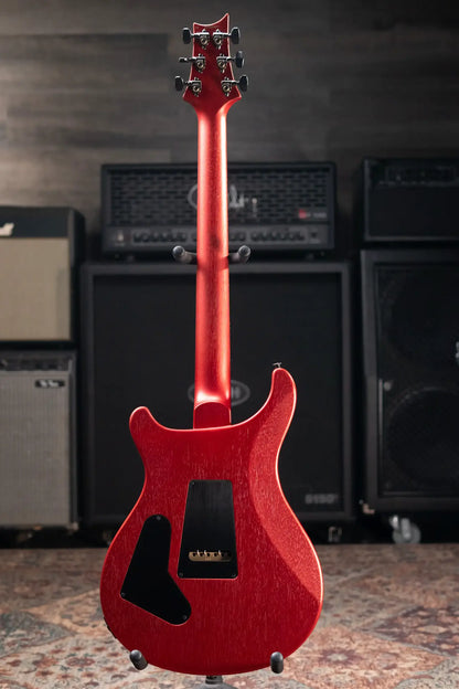 PRS Standard 24 Satin Electric Guitar - Red Apple Metallic with Hardshell Case - Used