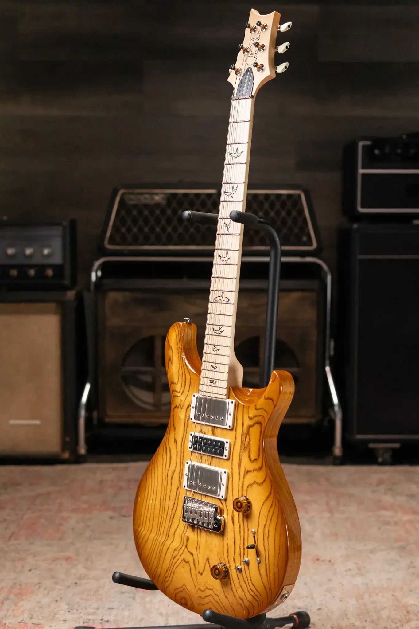 PRS Swamp Ash Special Maple Electric Guitar - Vintage Natural with Gig Bag