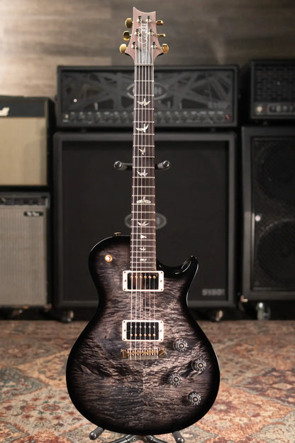 PRS Tremonti Signature 10-Top Electric Guitar - Charcoal Wraparound Smokeburst with Hardshell Case