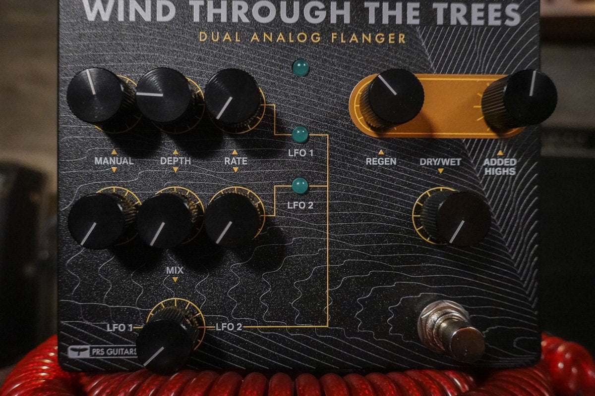 PRS Wind Through The Trees Dual Analog Flanger Pedal haggertys 2