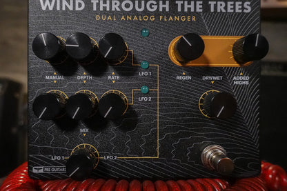 PRS Wind Through The Trees Dual Analog Flanger Pedal haggertys 2