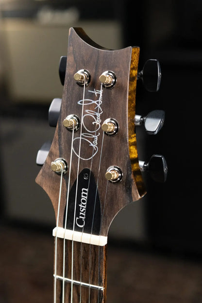 PRS Wood Library Custom 24 Stoptail Limited Edition 10-Top Electric Guitar - Tiger Eye with Hardshell Case