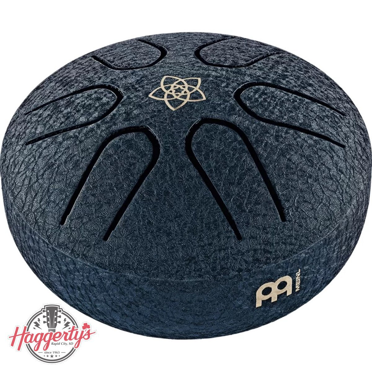 Meinl Sonic Energy Pocket Steel Tongue Drum, A Major - Navy Blue