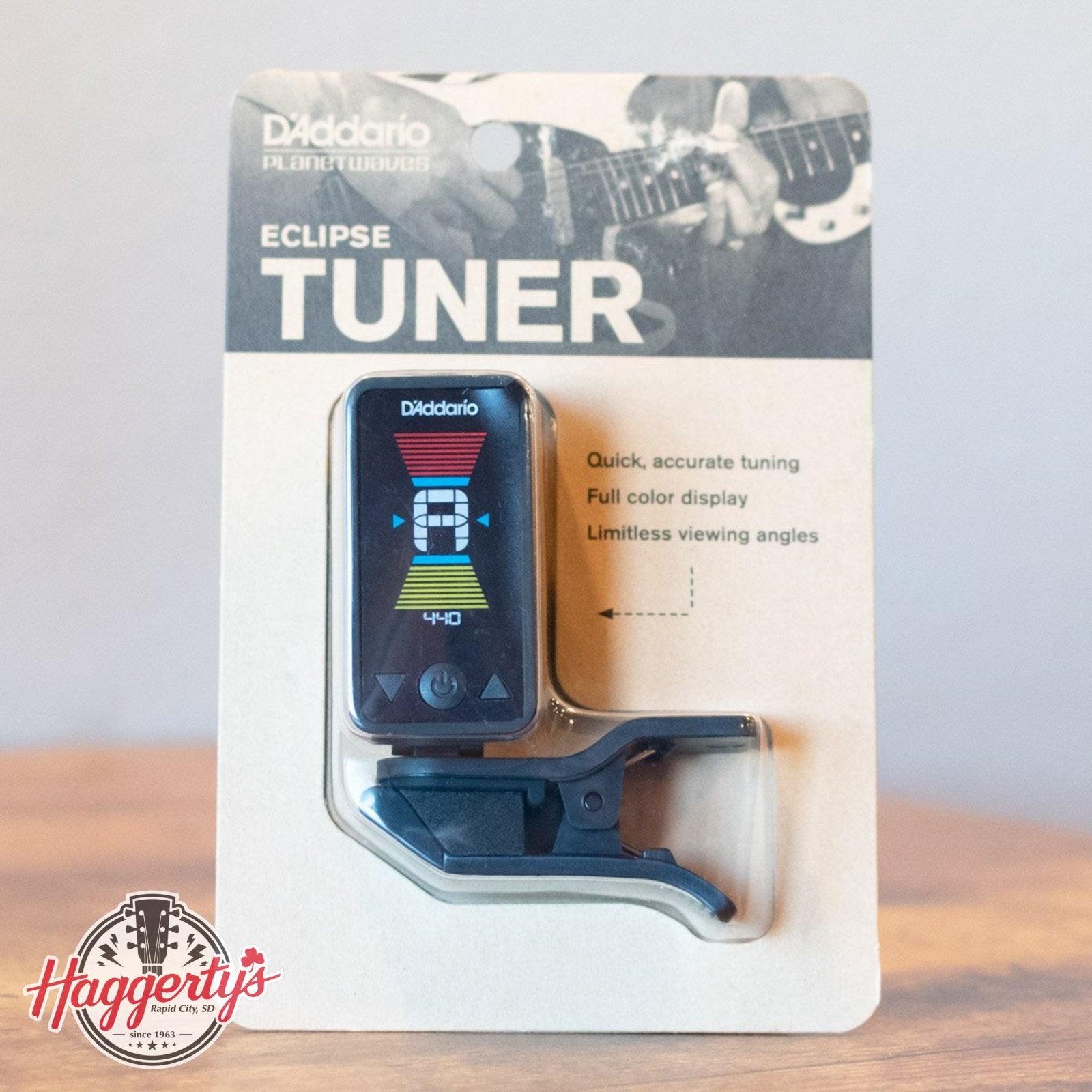 D'Addario Eclipse Headstock Tuner - Black