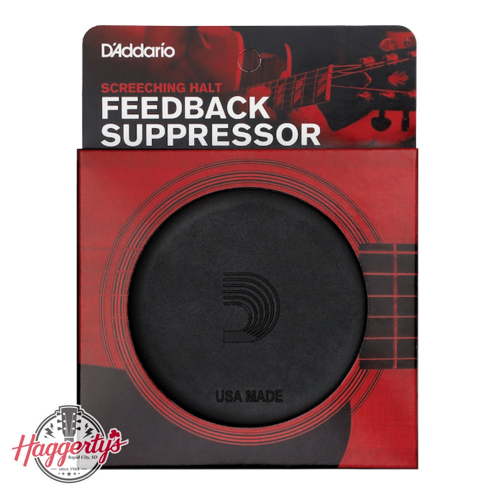 D'Addario Planet Waves PW-SH-01 Screeching Halt Acoustic Soundhole Cover