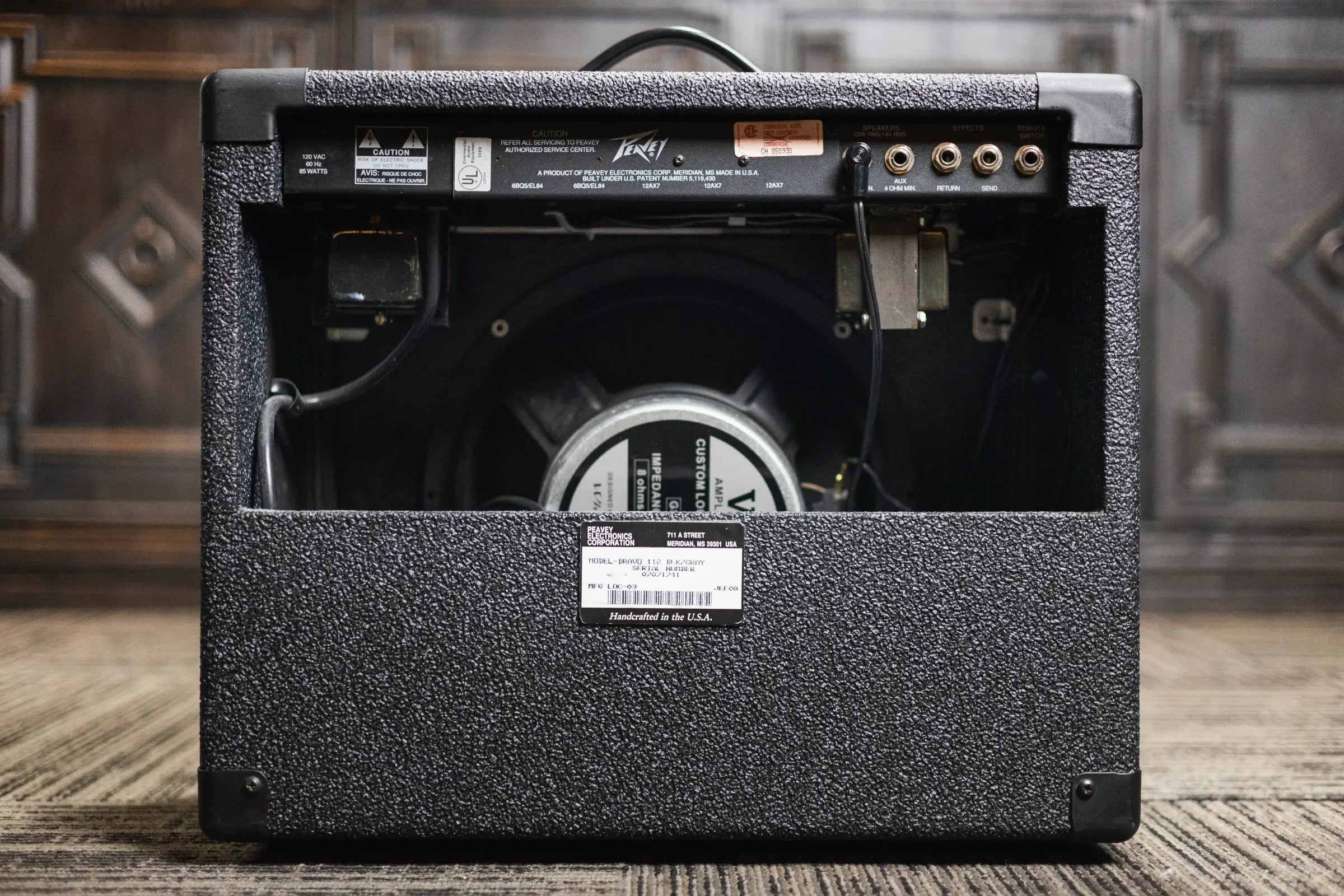 Peavey Bravo 112 25-Watt 1x12" Guitar Combo, Black/Gray with Footswitch - Used