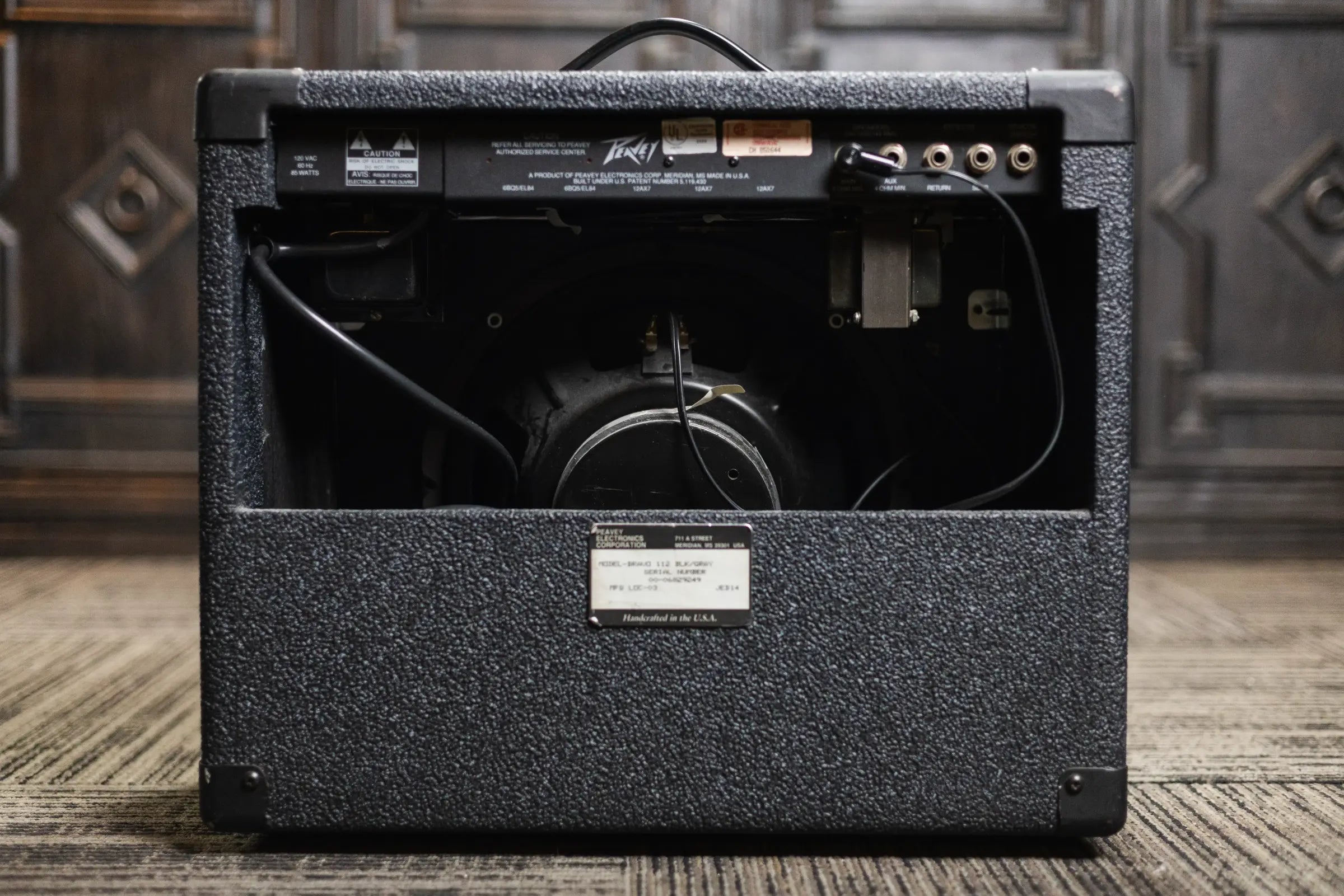 Peavey Bravo 112 25-Watt 1x12" Guitar Combo, Black/Gray with Original Footswitch - Used