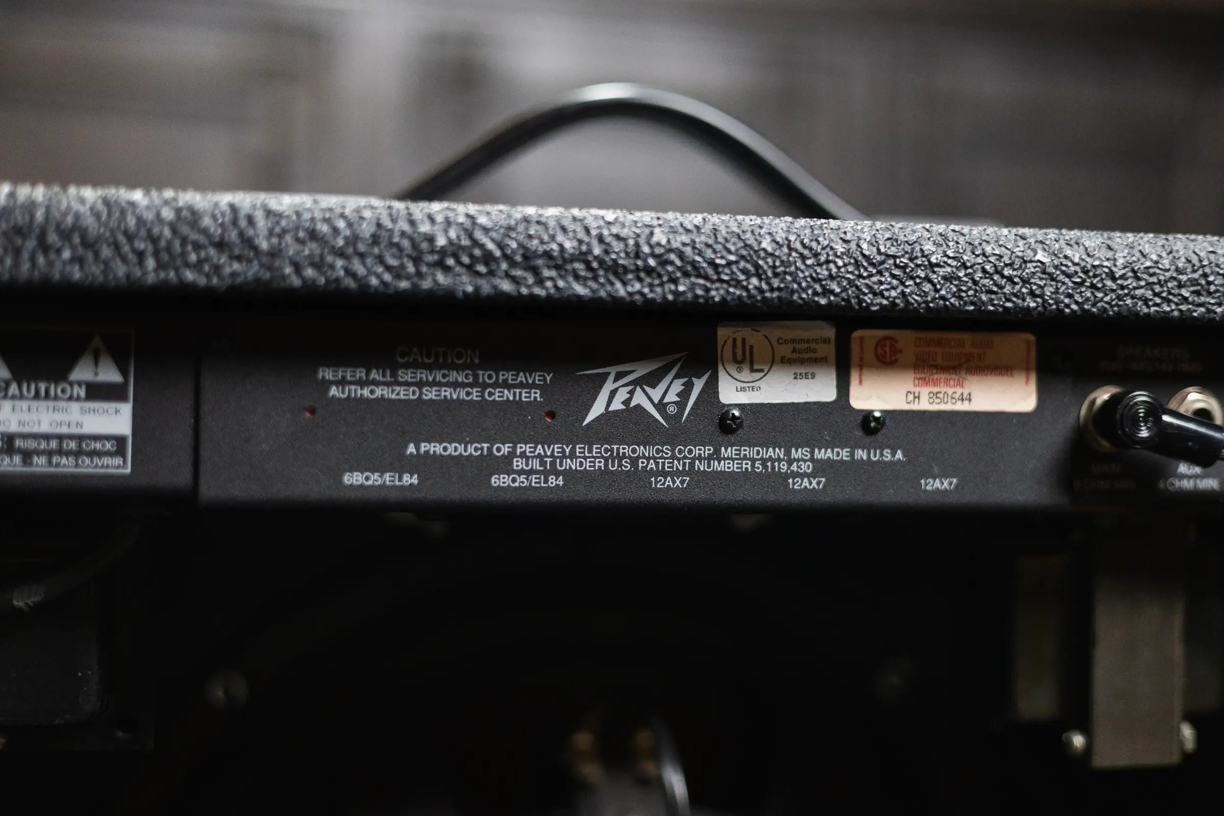 Peavey Bravo 112 25-Watt 1x12" Guitar Combo, Black/Gray with Original Footswitch - Used