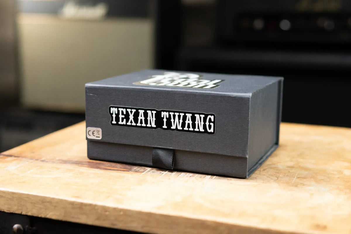 Pedal Pawn Texan Twang White Overdrive/Boost Effect Pedal - Used