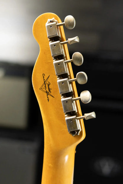 Fender Custom Shop 1960 Telecaster Custom Electric Guitar - Faded Black with Hardshell Case