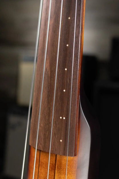Ibanez Bass Workshop UB804 4-String Electric Upright Bass - Mahogany Oil Burst with Gig Bag