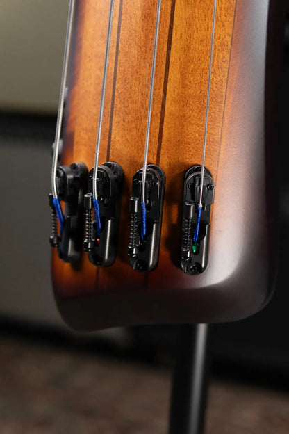 Ibanez Bass Workshop UB804 4-String Electric Upright Bass - Mahogany Oil Burst with Gig Bag