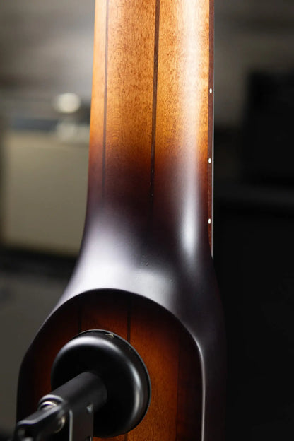 Ibanez Bass Workshop UB804 4-String Electric Upright Bass - Mahogany Oil Burst with Gig Bag