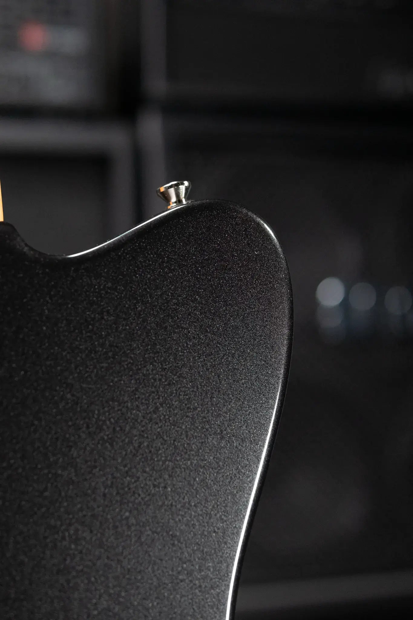 Powers Electric A-Type FF42 Hollow Body Electric Guitar - Casablanca Beige/Black Metallic with Gig Bag