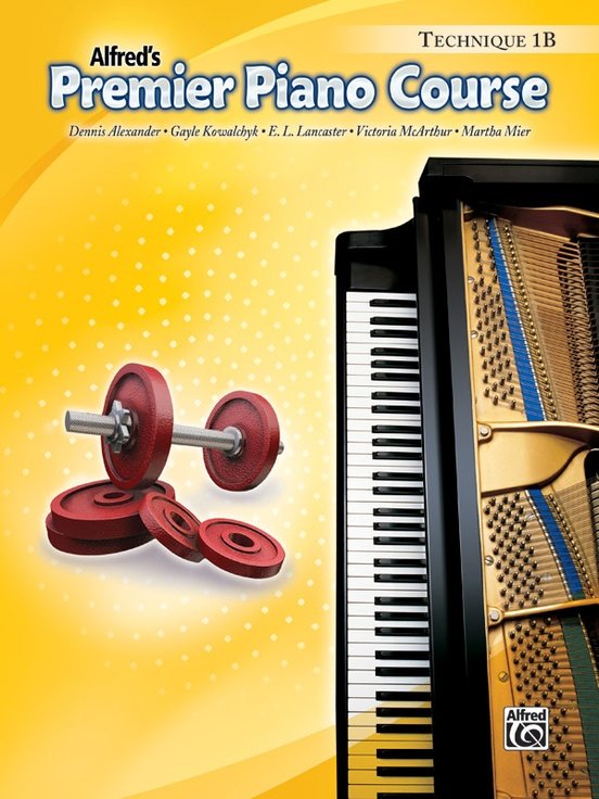 Premier Piano Course: Technique Book 1B