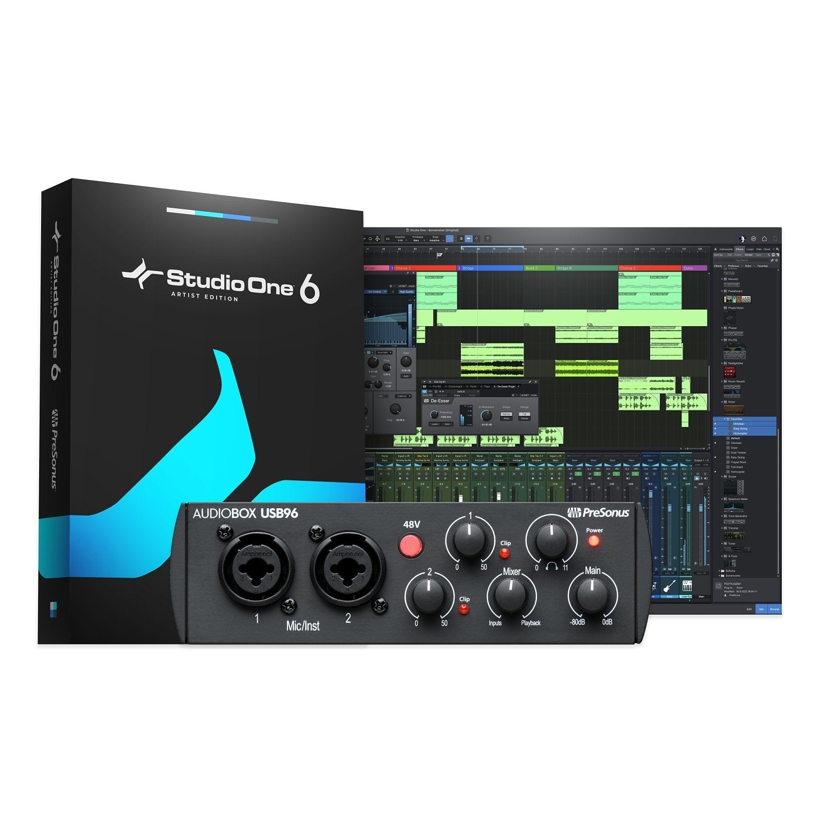 Presonus Audiobox USB 96K 25th Anniversary, Black