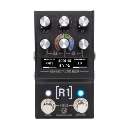 Walrus Audio Mako Series R1 High-Fidelity Reverb MkII Effect Pedal