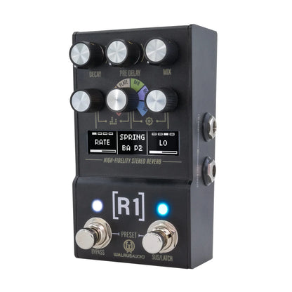 Walrus Audio Mako Series R1 High-Fidelity Reverb MkII Effect Pedal