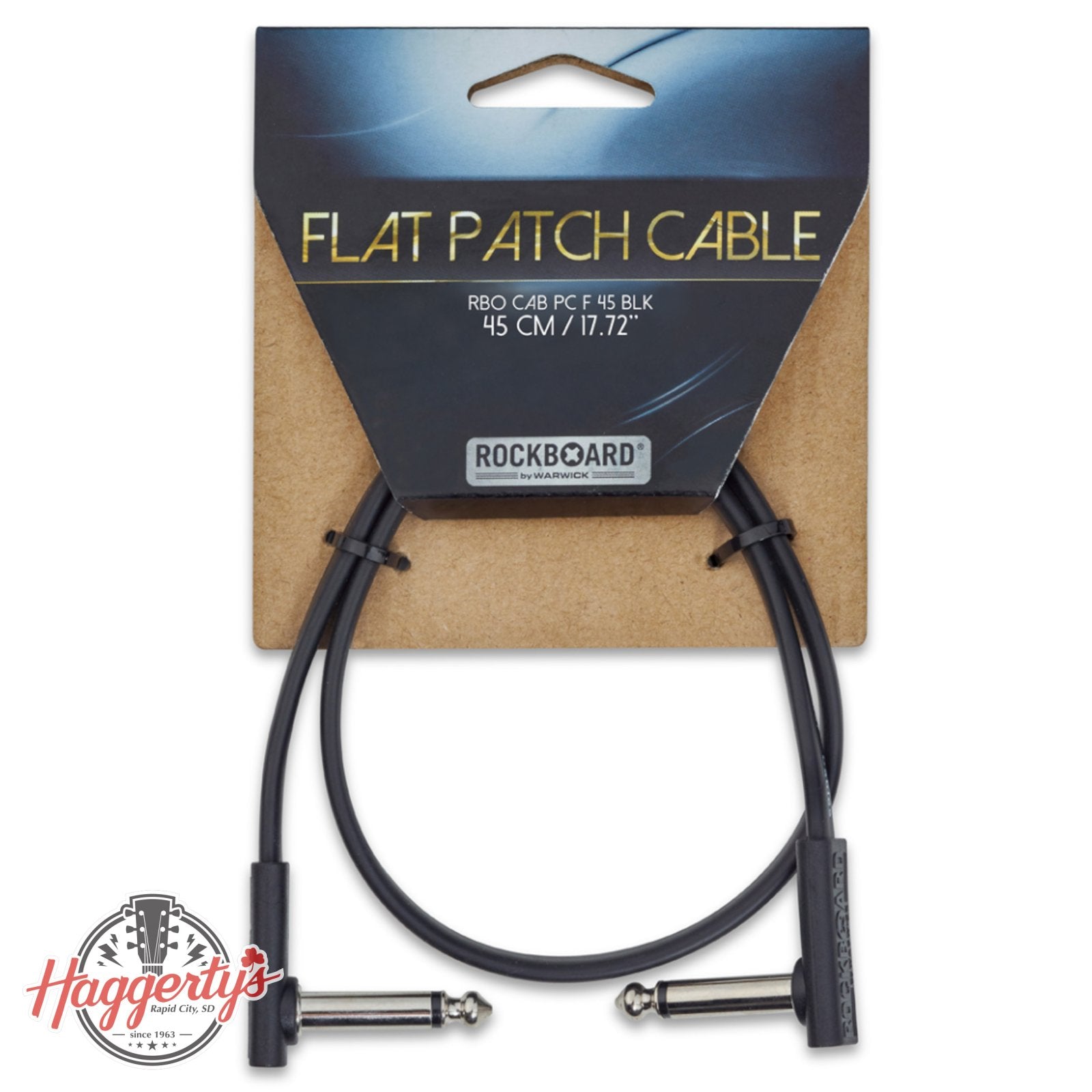 Rockboard Black Patch Cable 1.47