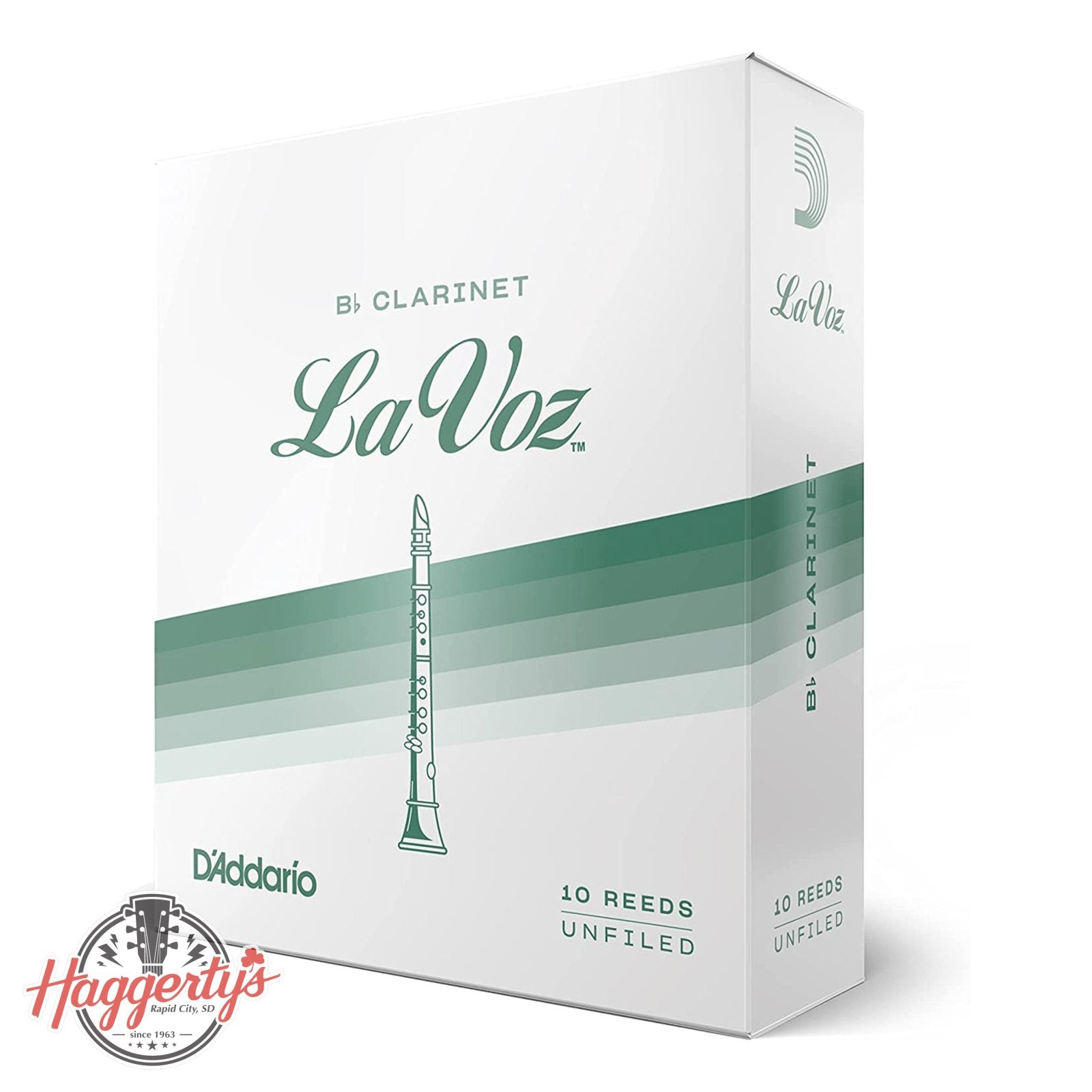 La Voz Bb Clarinet Reed - Soft, 10 Pack