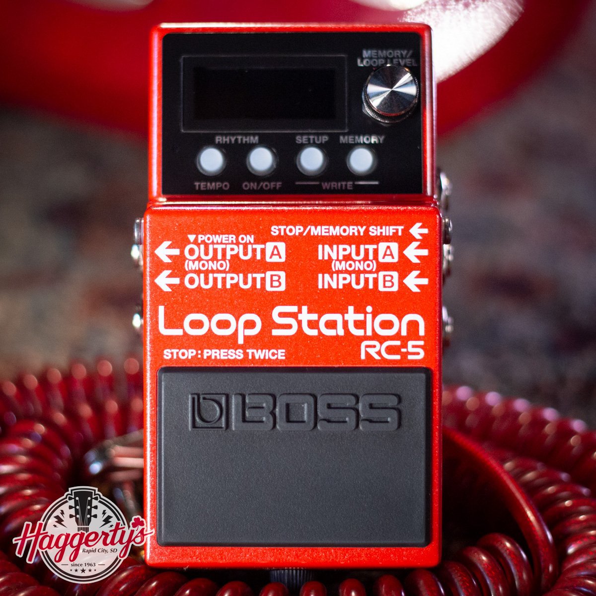 RENTAL Boss RC-5 Loop Station Compact Phrase Recorder Pedal
