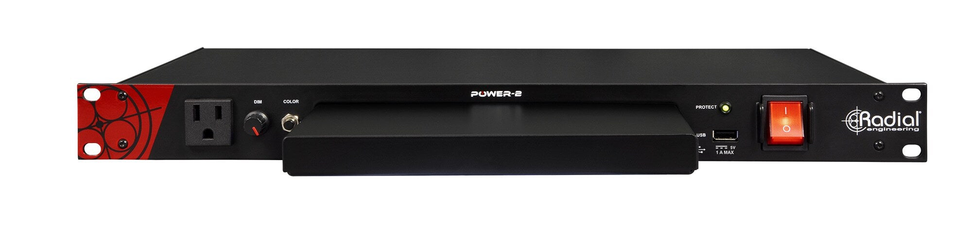 Radial Engineering Power-2 19" Rack Mount Power Conditioner/Surge Surpressor, LED Lighting