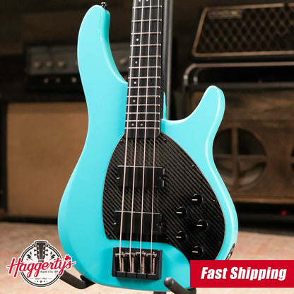 KLOS Apollo IV Electric Bass - Paulownia Aqua with Gig Bag