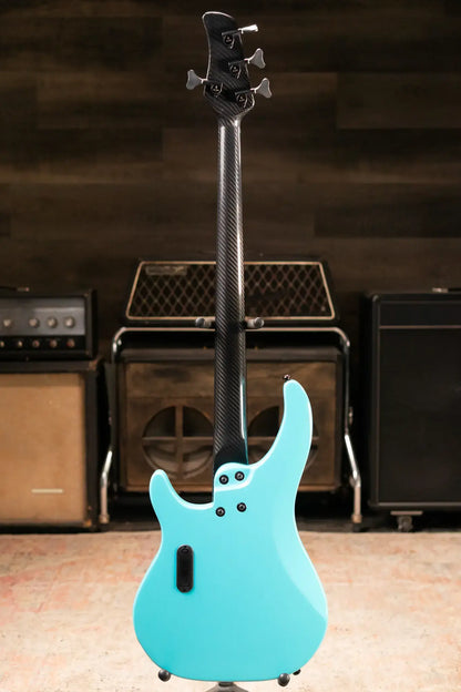 KLOS Apollo IV Electric Bass - Paulownia Aqua with Gig Bag