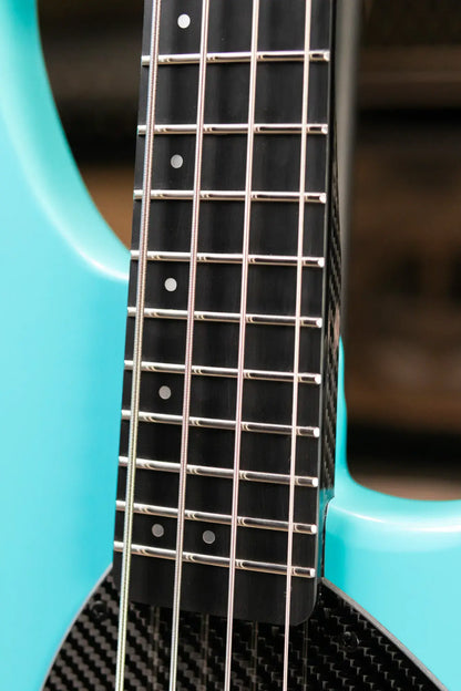 KLOS Apollo IV Electric Bass - Paulownia Aqua with Gig Bag