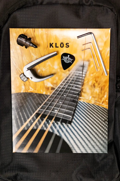 KLOS Apollo IV Electric Bass - Paulownia Aqua with Gig Bag