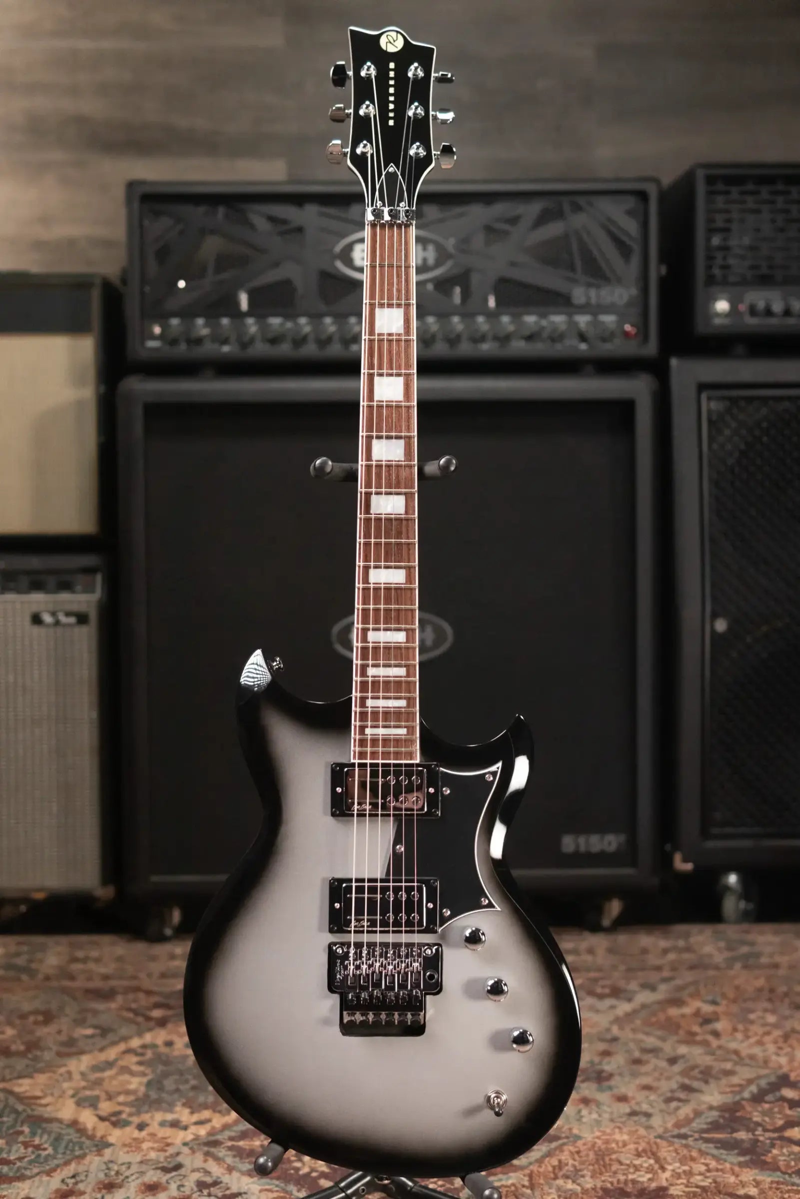Reverend Bob Balch Signature FR Electric Guitar - Silver Burst