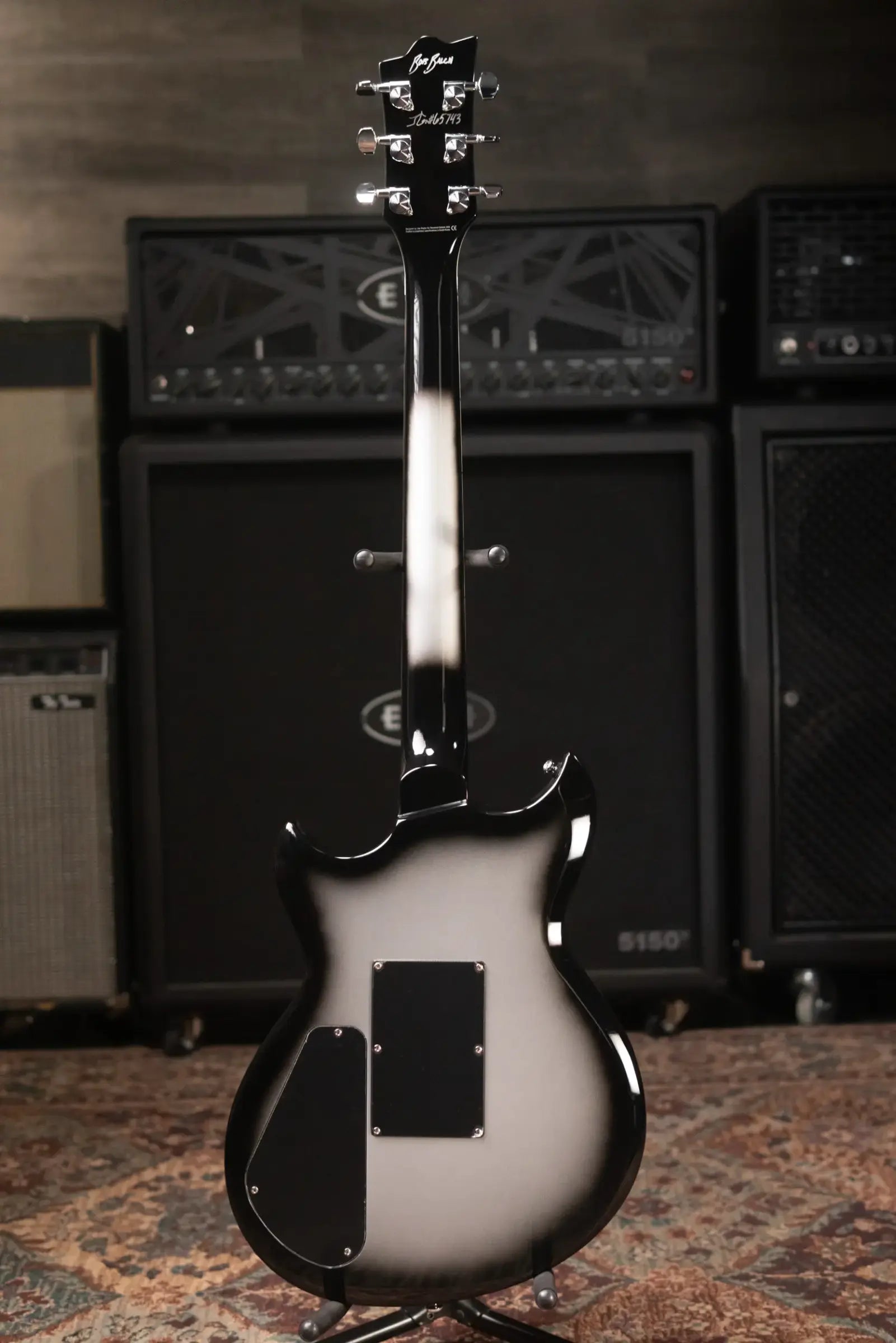 Reverend Bob Balch Signature FR Electric Guitar - Silver Burst