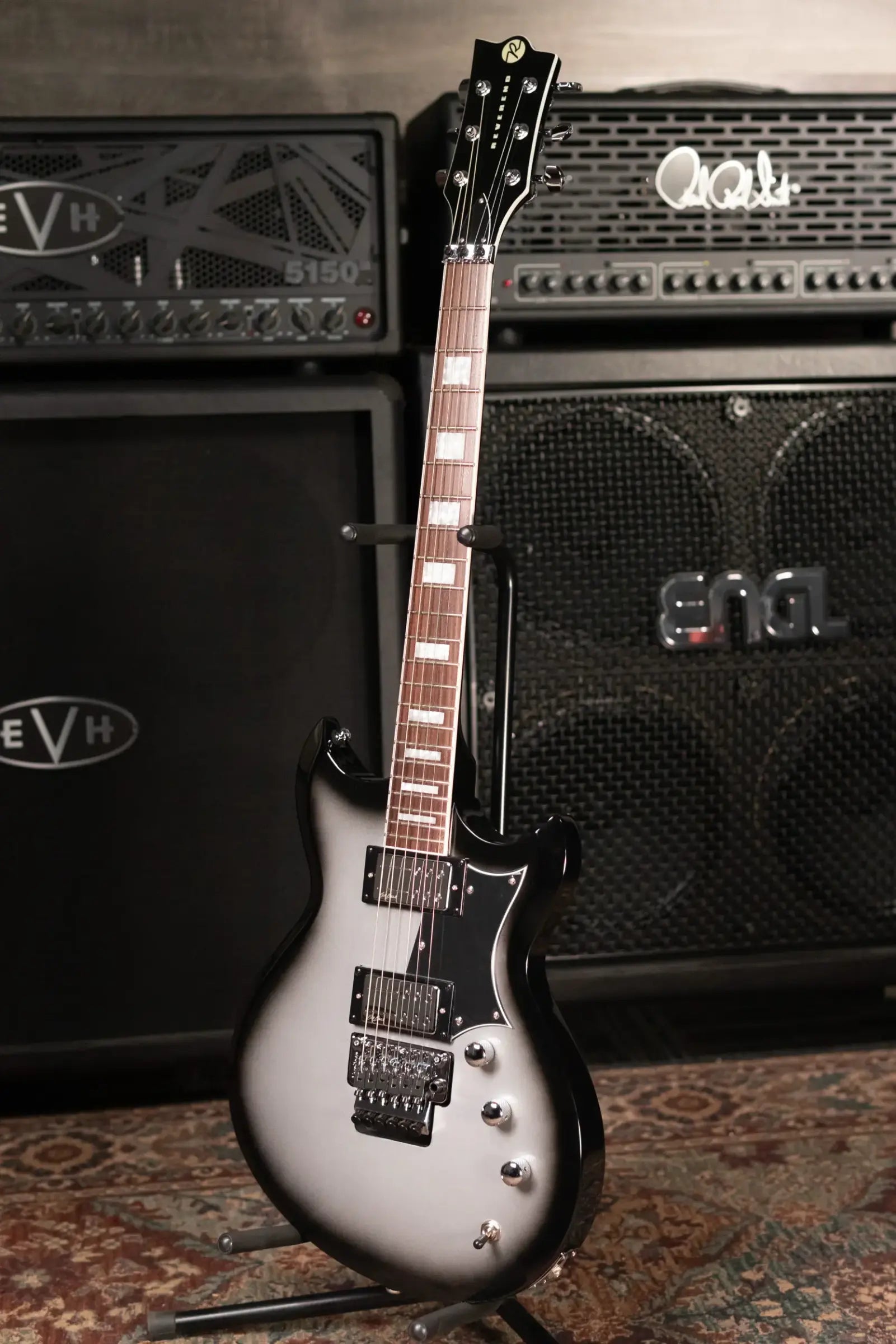 Reverend Bob Balch Signature FR Electric Guitar - Silver Burst