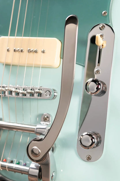 Reverend Charger 290 Bigsby Electric Guitar - Chronic Blue