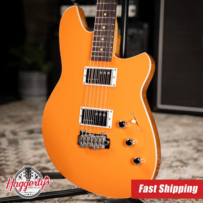 Reverend Descent Wilkinson Baritone Electric Guitar - Baked Orange