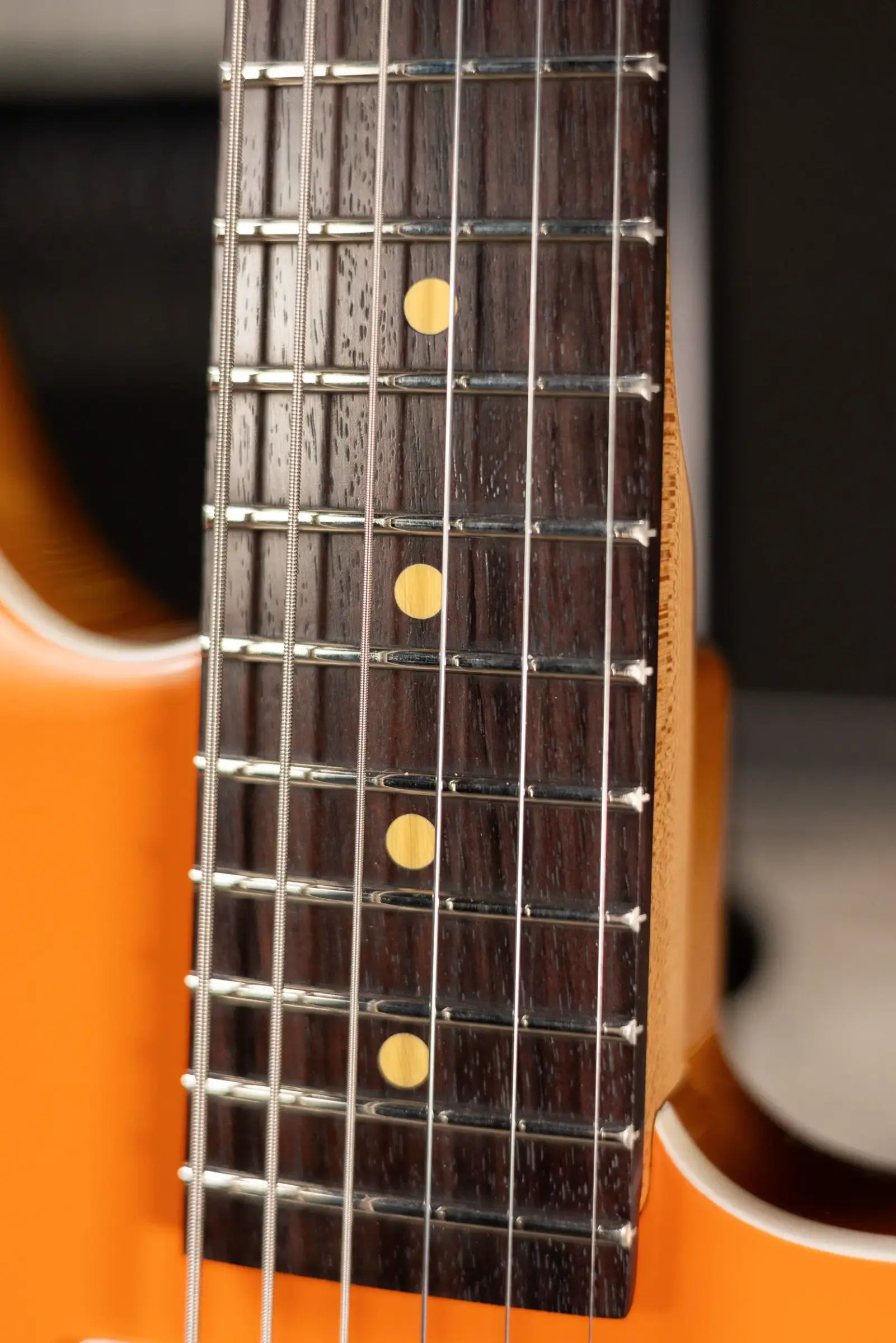Reverend Descent Wilkinson Baritone Electric Guitar - Baked Orange