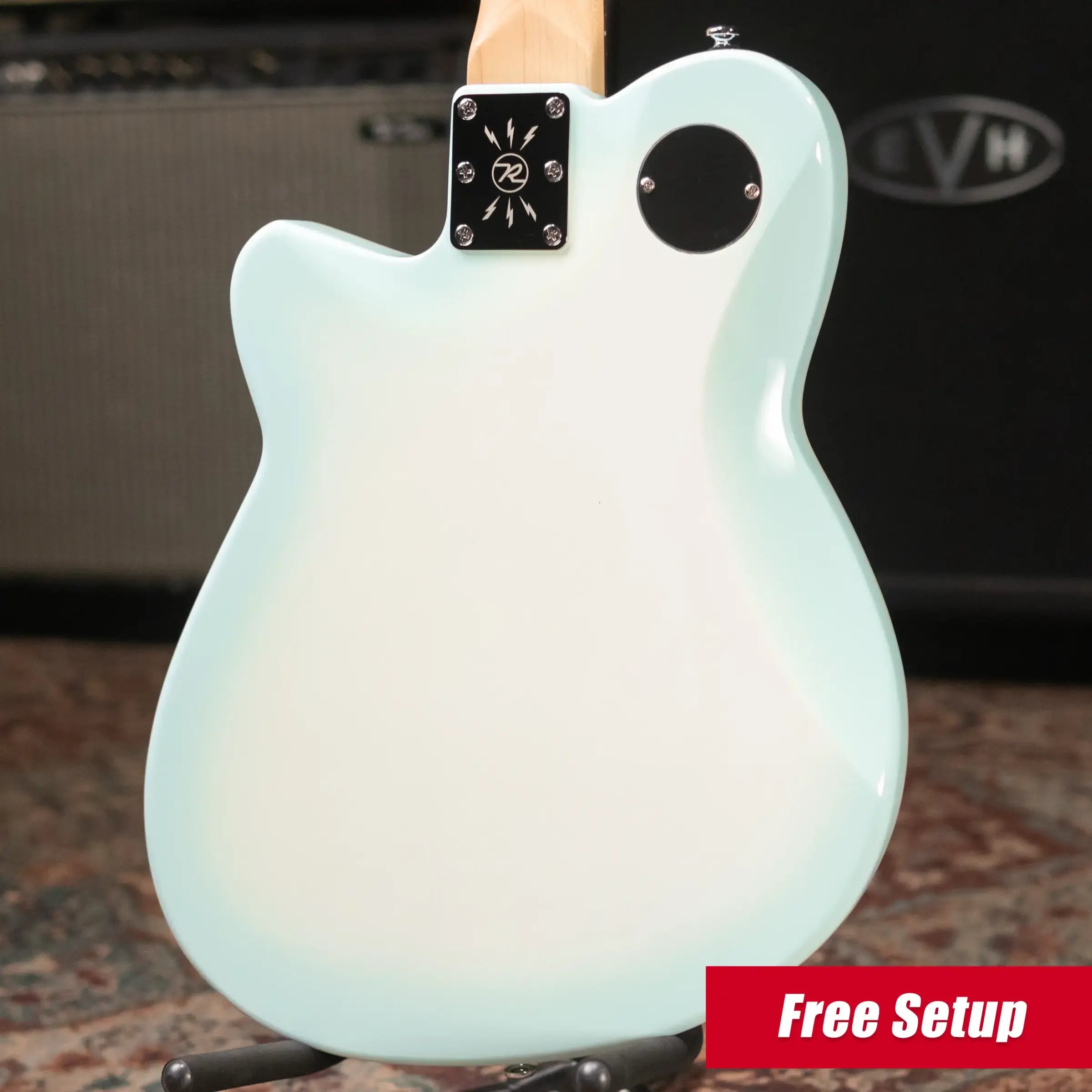 Reverend Double Agent OG Electric Guitar - Chronic Blue Burst