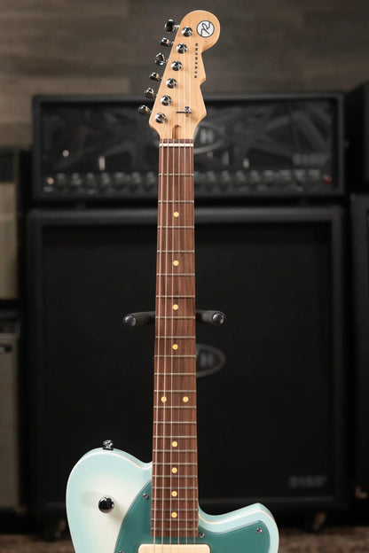 Reverend Double Agent OG Electric Guitar - Chronic Blue Burst