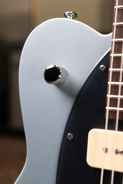 Reverend Double Agent OG Electric Guitar - Metallic Silver Freeze